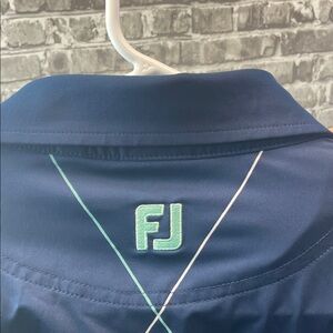 FootJoy Blue Polo with‎ Logo